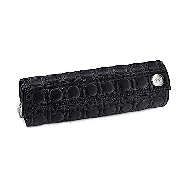 GHD - Trousse pochette thermoresistante tapis pour styler fer à lisser GHD pour modèle mini, classic, max - Noir