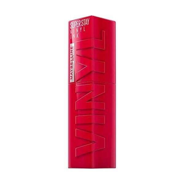 Maybelline New-York - Rouge à Lèvres Liquide - Effet Vinyl Brillant - Longue Tenue - SuperStay Vinyl Ink - Teinte : Cheeky 3