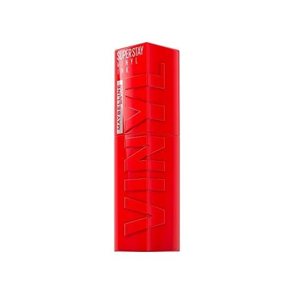 Maybelline New-York - Rouge à Lèvres Liquide - Effet Vinyl Brillant - Longue Tenue - SuperStay Vinyl Ink - Teinte : Cheeky 3