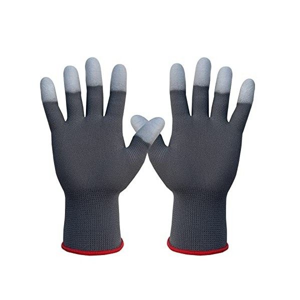 JM-FUHAND Gant thermique coiffure.Gants professionnels anti-chaleur pour coiffer les cheveux avec lisseurs, frizzers et frizz