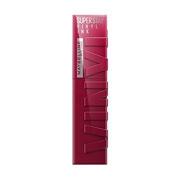 Maybelline New-York - Rouge à Lèvres Liquide - Effet Vinyl Brillant - Longue Tenue - SuperStay Vinyl Ink - Teinte : Cheeky 3