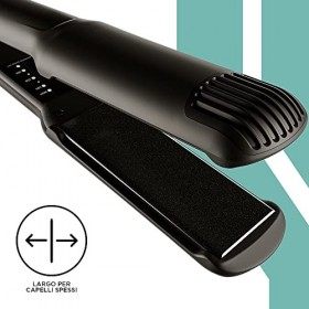 CLOUD NINE Coffret cadeau lisseur The Wide - avec contrôle de température variable et plaques flottantes en céramique tourmal