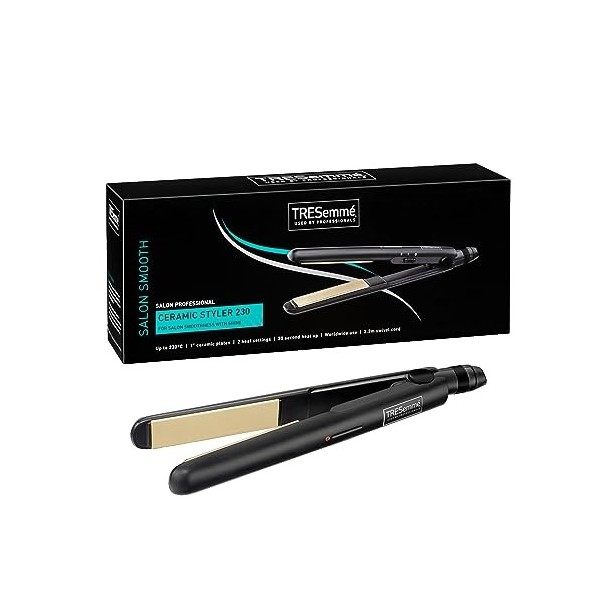 TRESemme Fer à lisser en céramique, noir