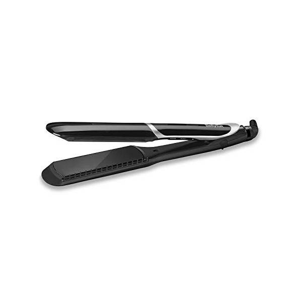 BaByliss Lisseur Sleek Control Wide avec plaques Tourmaline-Céramique et peigne amovible pour les cheveux longs et épais ST39