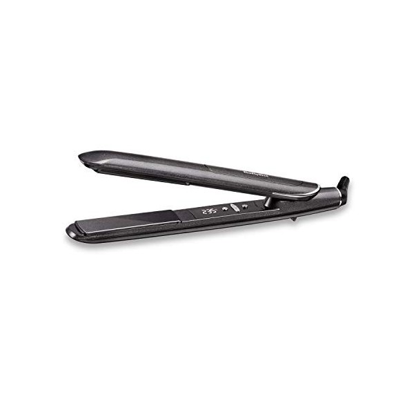 BaByliss Lisseur Platinum Diamond 235 avec technologie ionique haute-performance et plaques à revêtement Diamant-Céramique ST