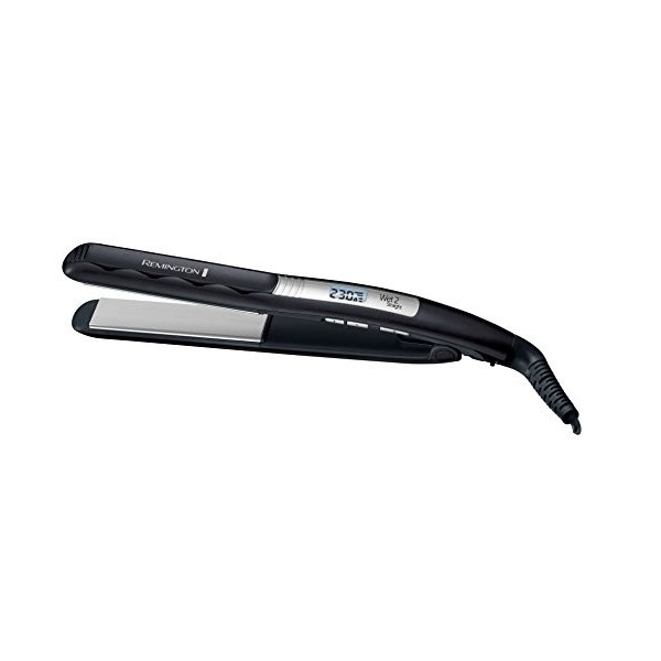 Remington Lisseur Cheveux, Fer à Lisser XL 110mm, Revêtement Advanced Ceramic, Température 140 à 230°C , Ecran LCD, Utilisat