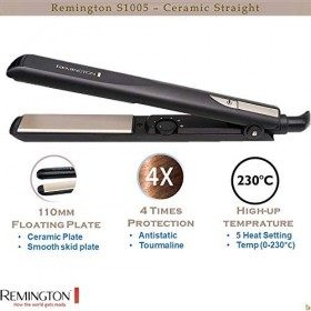 Remington Lisseur Cheveux [4X protection] Ceramic Straight Revêtement Céramique Tourmaline Antistatique & Glisse facile, cha