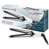 Remington Lisseur Cheveux & Boucleur Cheveux 2en1 Compact Voyage, Revêtement Black Titanium Ceramic, Plaques 100mm, Températu