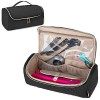 Yarwo Sac de Voyage Compatible avec Dyson Corrale Hair Straightener, Sac de Rangement pour Fers à Lisser et Accessoires, Beig