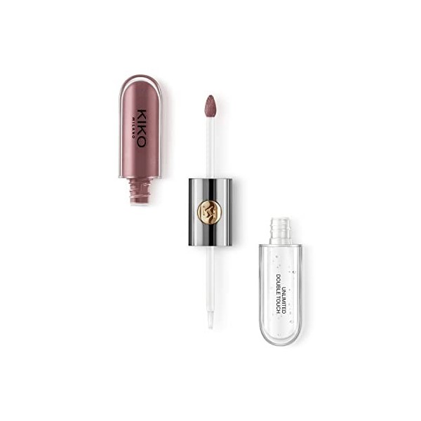 KIKO Milano Unlimited Double Touch 103 | Rouge À Lèvres Liquide En 2 Étapes, Fini Lumineux. Tenue Jusqu’À 12 Heures. Base Col