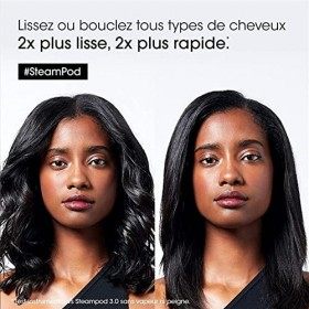 LOréal Professionnel | Pack Steampod x Mythic Oil pour Cheveux Secs - Lisseur Cheveux Steampod 3.0 + Sérum Steampod + Huile 