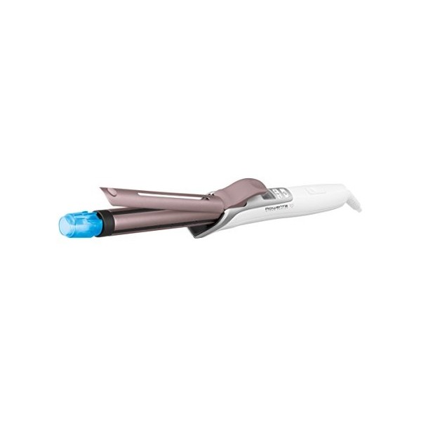 Rowenta CF3810 brosse soufflante et fer à lisser Fer à friser Vapeur Aluminium, Rose, Blanc 1,8 m