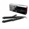 Rowenta Multistyler 3 en 1 Karl Lagerfeld Conic CF451L Multistyler 3 en 1 35 mm : lissage, vagues et boucles, revêtement céra