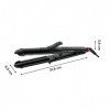 Rowenta Multistyler 3 en 1 Karl Lagerfeld Conic CF451L Multistyler 3 en 1 35 mm : lissage, vagues et boucles, revêtement céra