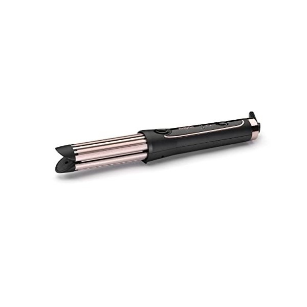 BaByliss Fer à friser innovant Curl Styler Luxe avec plaques chauffantes intégrées et fonction dair de refroidissement C112E