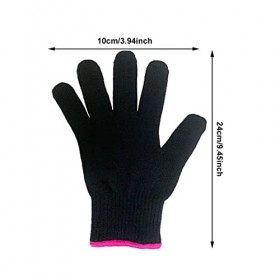 Gants de Protection Résistants à La Chaleur,GantsRésistants à La Chaleur,Gants de Coiffure Résistants à La Chaleur,Convient A