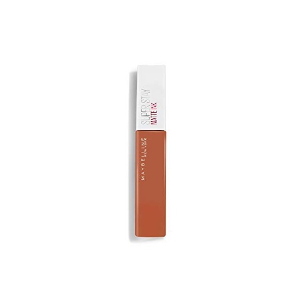 Maybelline New-York – Rouge à Lèvres Mat Liquide – Longue Tenue – Superstay Matte Ink – Teinte : Lover 15 , 5 ml