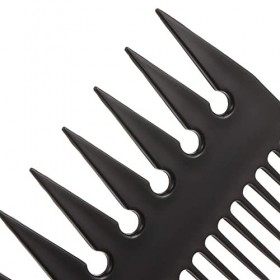 Sunydog-3-en-1 peignes en plastique démêlant peigne à cheveux dents large peigne anti-statique peigne coiffure outil