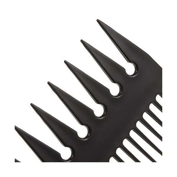 Sunydog-3-en-1 peignes en plastique démêlant peigne à cheveux dents