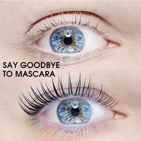 Lomansa Teinture Cils et Sourcils Noir, Kit Teinture Cils, Coloration Sourcil Volumineuse, 5 Candidatures, Tint Rapide et Fac