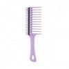 Tangle Teezer peigne cheveux Wide Tooth Comb Lilac - Brosse cheveux bouclés démêlant - Peigne grosse dent pour boucle cheveux