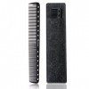 HYOUJIN Peigne à dents larges en carbone noir pour cheveux longs mouillés, idéal pour tous les types de cheveux en particulie