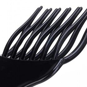 1 Pièces Afro comb,Peigne Afro Dents Larges en Plastique,Peigne cheveux boucles,pour Styliser et Détacher Cheveux Enchevêtrés