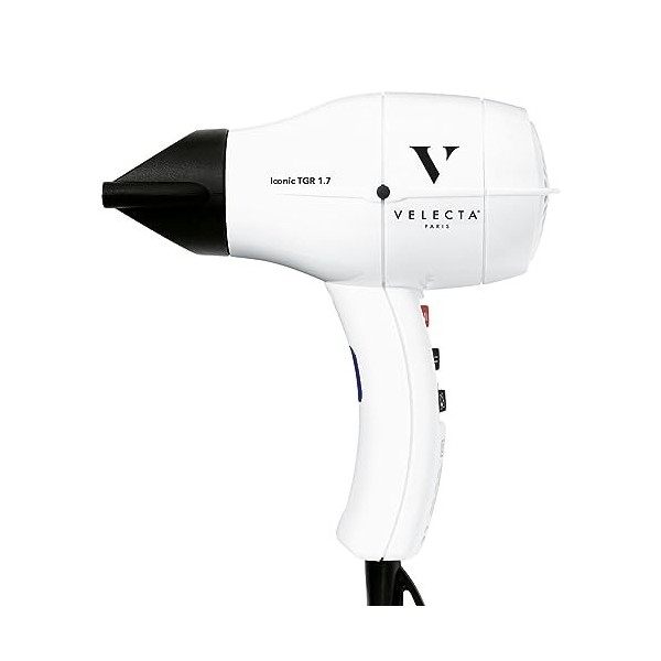 Velecta Paris - Sèche-cheveux professionnel - ICONIC TGR 1.7 Noir intense