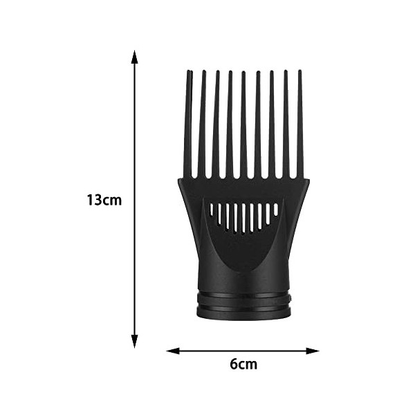 Lot de 2 diffuseurs de sèche-cheveux - Buses de fixation - Outils de coiffure pour salon de coiffure à la maison