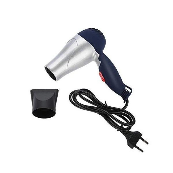 Mini Sèche Cheveux, 1500w Seche Cheveux Portable, Léger Pliable Sèche-cheveux avec 2 engrenages réglables Blow Dryer EU Plug 