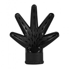 Wakects Diffuseur pour sèche-cheveux en forme de main, universel, diffuseur d’air chaud pour cheveux bouclés ou frisés, sèche