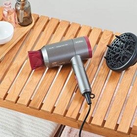 Solac S90005500 Hair&Go 1800&nbsp;-&nbsp;Sèche-cheveux de voyage 1800W, 2 vitesses, 2 températures, Bouton dair froid, Technologie Ion