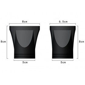Lot de 2 buses de rechange en plastique pour sèche-cheveux professionnel