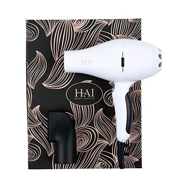 Air Lux Sèche-cheveux avec buse Styleflow par HAI – Sèche-cheveux professionnel léger et ergonomique avec buse Styleflow brev