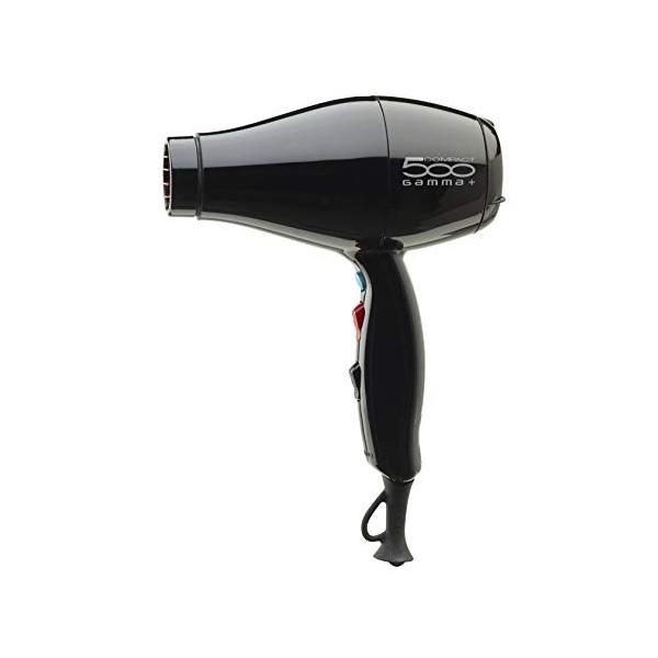 Gamma Più SRL 500 Compact Sèche-Cheveux Noir