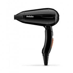 BaByliss Sèche-cheveux Travel Dry 2000 Compact Léger avec poignée pliante 5344E