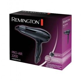 Remington Sèche-cheveux Ionique [Puissant & Léger] Pro-Air 2200W, Ergonomique, Céramique, Séchage Rapide, 3 températures/ 2 