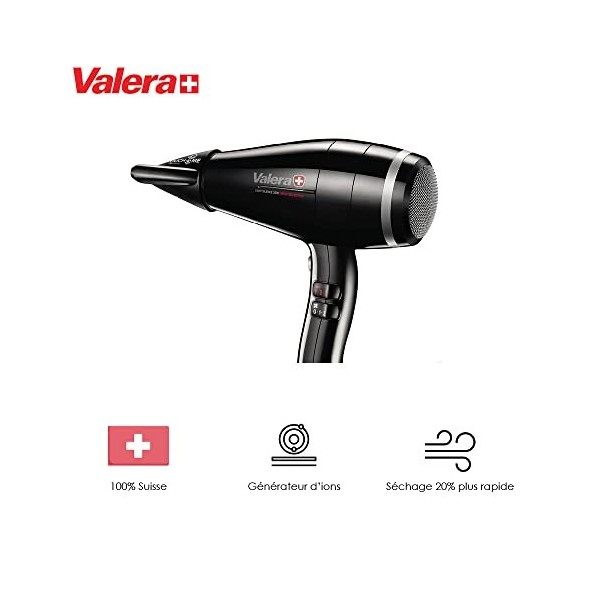 VALERA Light Silent – LS2000| le sèche-cheveux le plus léger et silencieux| fonction ionique| cheveux naturels et colorés plu