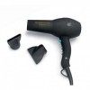 Diva Pro Styling Veloce 3800 Sèche-Cheveux Professionnel avec Conditionnement Ionique 2200 W Noire