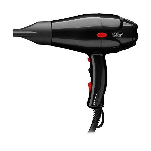 SINELCO FRANCE Original Dreox Compact Seche Cheveux AC Noir 2000 W