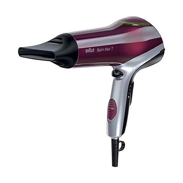 Braun Satin Hair 7 IONTEC Sèche-Cheveux, technologie ionique pour donner plus de brillance et dompter les frisottis, Noir, HD...