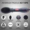 BaByliss AS110PE Brosse à air lisse, sèche et lisse, puissance de 1000 W, technologie ionique, trois températures et bouton d