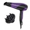 Remington Sèche-cheveux Ionique [Puissant & Léger] Ionic Dry Violet 2200W, coiffage délicat en douceur & répartition uniform