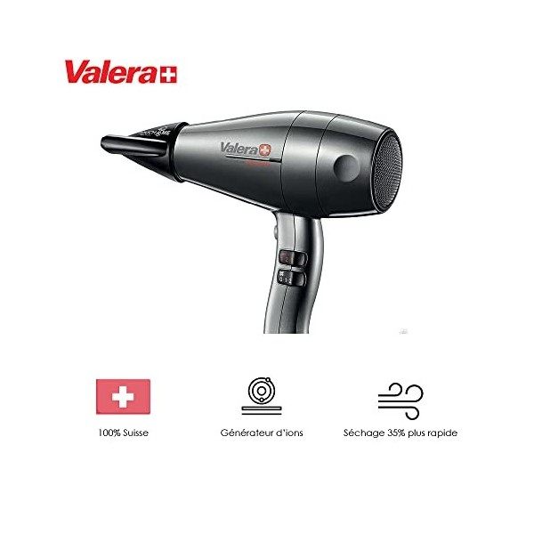 Valera Power Extreme 2400W Le Sèche-Cheveux Professionnel, Gris