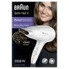 Braun Sèche-Cheveux Satin Hair 5 HD580, sèche-cheveux compact Power Perfection avec fonction ionique