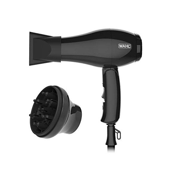 TRAVEL HAIR DRYER - BLACK WORLDWIDE USE