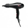 Professional Dreox - Seche cheveux professionnel semi comptact ionique 2000 W Sechoir Pro Noir