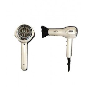 Mc Phon HD-2200 PRO Sèche-cheveux professionnel avec moteur Ac, 2 vitesses et 3 températures, puissance 1600 W, 2 becs inclus