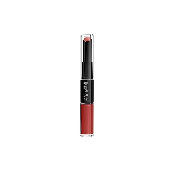 LOréal Make Up Designer Paris Rouge à Lèvres Longue Tenue 312 Incessant Russet 26 g