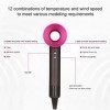 Sèche-Cheveux Supersonic, 1600W Séchage Rapide, Fer/Fuchsia, Adapté à Lusage Domestique